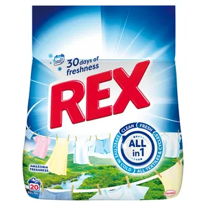 Skalbimo milteliai REX Amazonia Freshness, 20 skalbimų