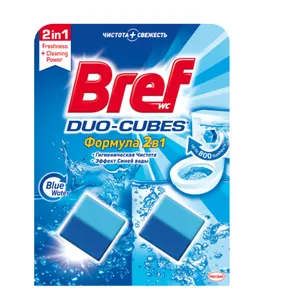 Valomieji WC kubeliai BREF Original 2x50g
