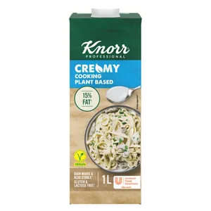Veganiškas augalinis kremas , KNORR Professional,15%, 1 kg
