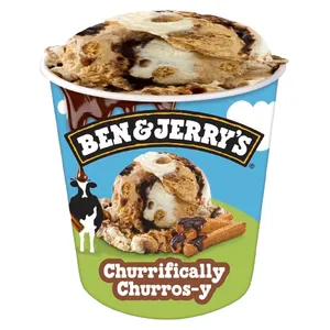 Ledai BEN&JERRY, churrų skonio, 465 ml