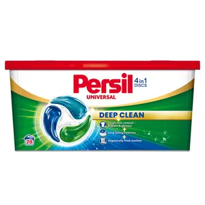 Skalbimo kapsulės PERSIL DISCS Universal, 28 skalbimai