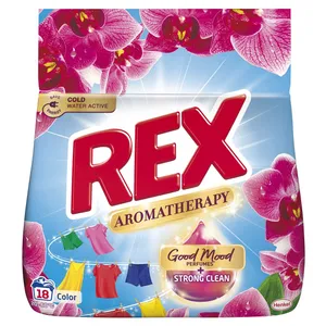 Skalbimo milteliai REX, AROMATHERAPY Color, 18 skalbimai