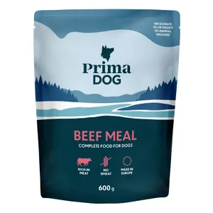 Šlapias šūnų ėdalas PRIMADOG, su jautiena, 600g