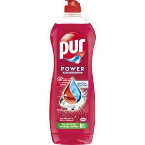 Indų ploviklis PUR Power, Rasberry, 750 ml