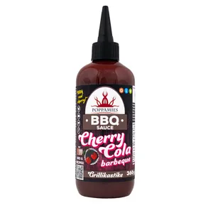 Padažas - marinatas POPPAMIES, Cherry & Cola BBQ, 360 g