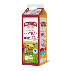 Kefyras ŽEMAITIJOS, 3,2 % rieb. 0,9 l