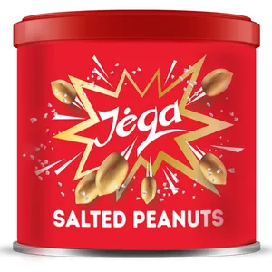Žemės riešutai JĖGA, skrudinti, su druska, 140 g