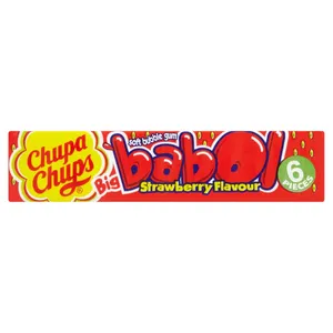 Kramtomoji guma CHUPA CHUPS Braškių skonio, 26,7g