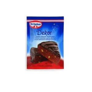 Maistinis Glajus DR OETKER, juodojo šokolado, 100 g