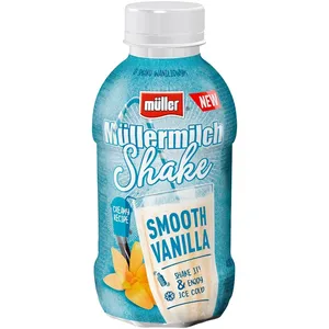 Pieno gėrimas MÜLLERMILCH SHAKE, vanilės skonio, 400g