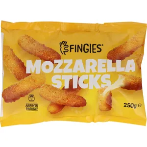 Šaldytos mocarelos sūrio lazdelės FINGIES, 250g