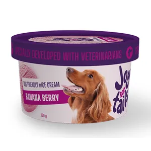 Ledai šunims JOY FOR TAILS Banana Berry, 100 g