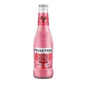 Gaivusis gazuotas gėrimas FEVER TREE, Rhubarb & Raspberry Tonic Water, 0,2 l