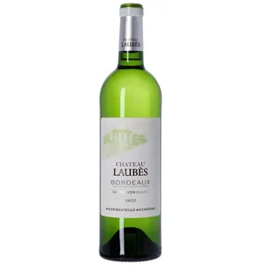 Vynas CHATEAU Laubes Bordeaux Sauvignon Blanc, baltas, sausas 12%, 0,75 l