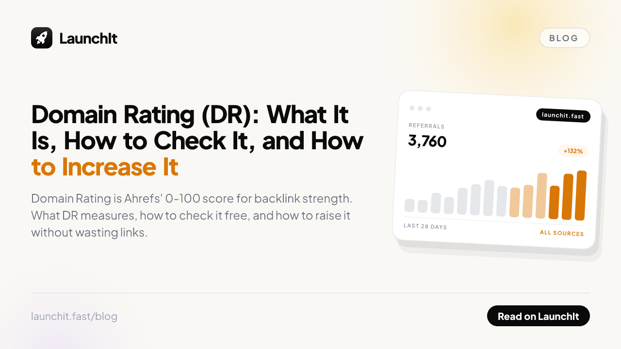 Domain Rating (DR): What It Is, How to Check It, and How to Increase It