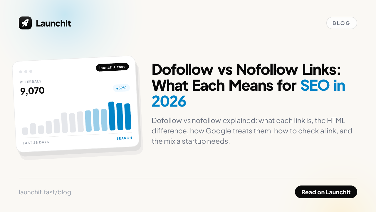 Dofollow vs Nofollow Links: What Each Means for SEO in 2026