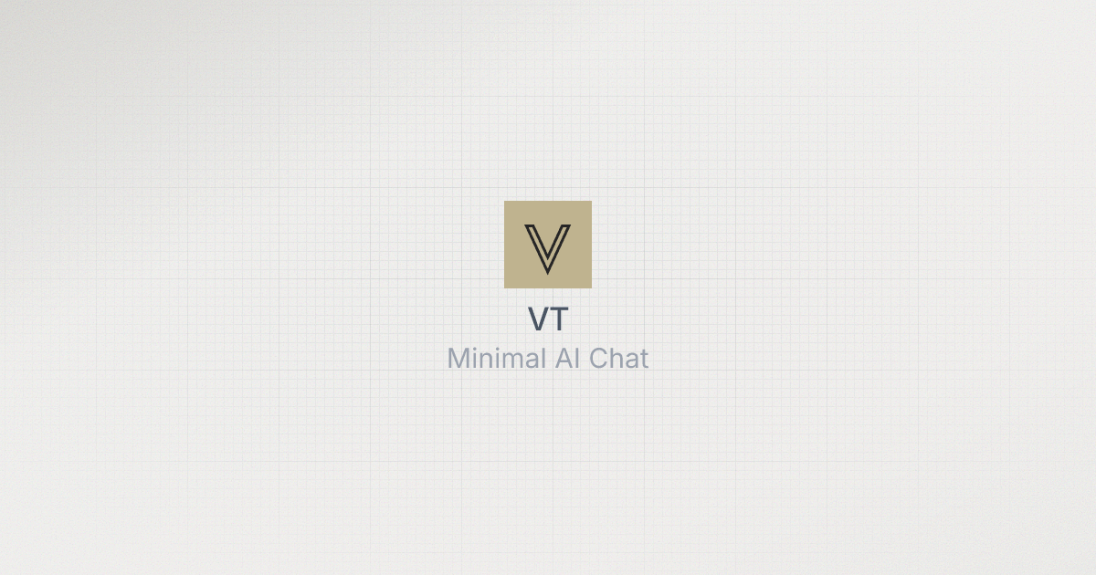 VT Chat cover