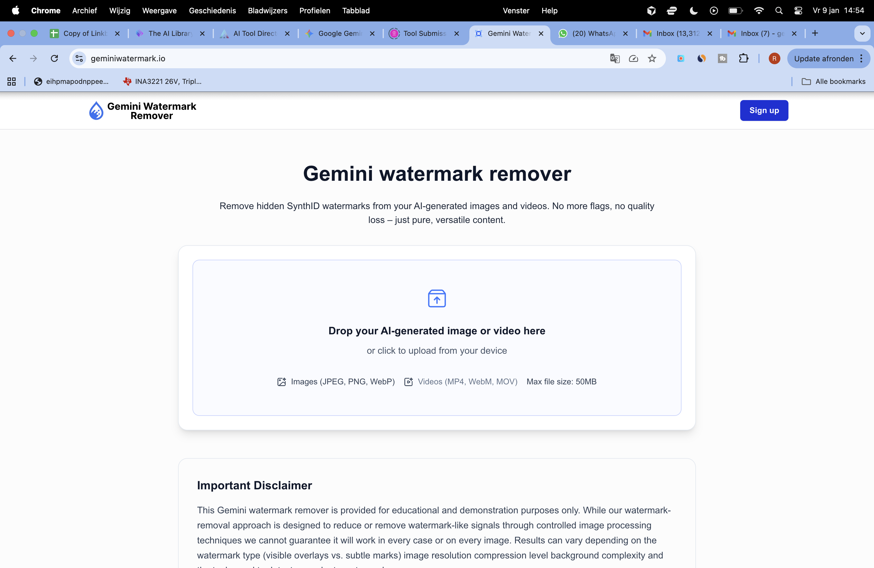 Gemini Watermark Remover cover