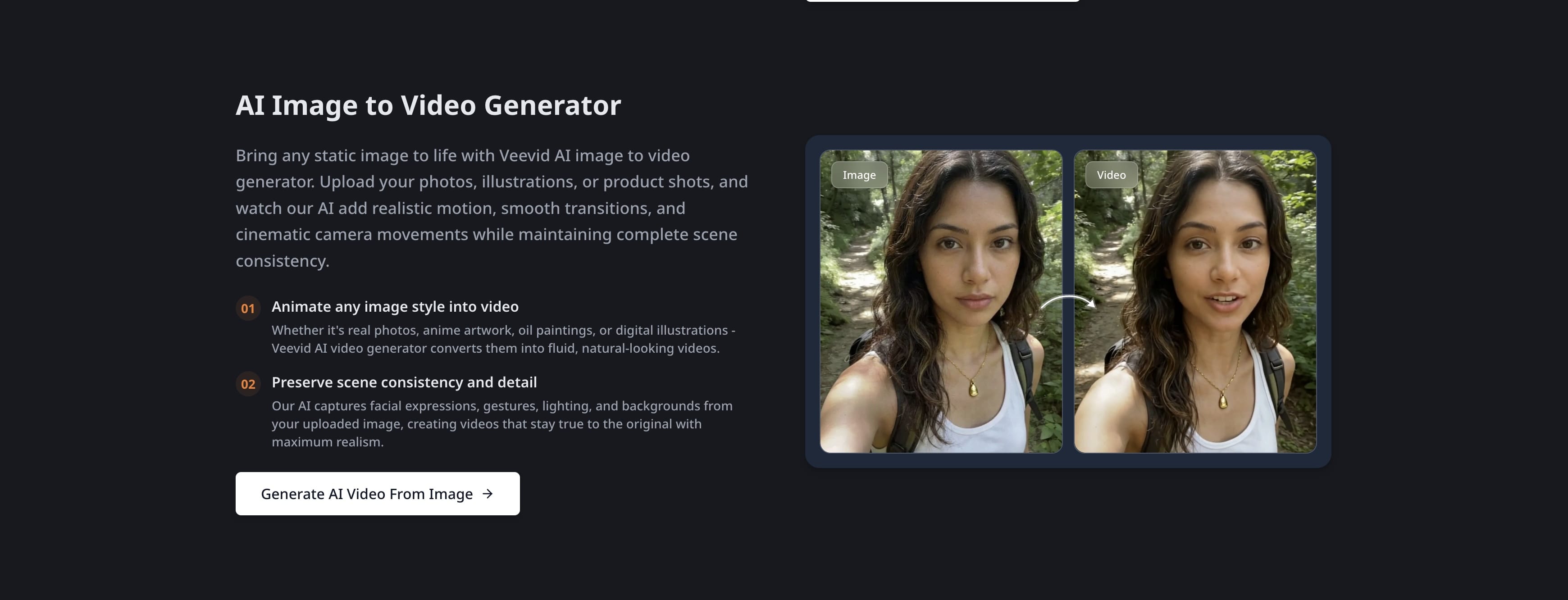 Veevid AI - Seamless AI Video Production  screenshot