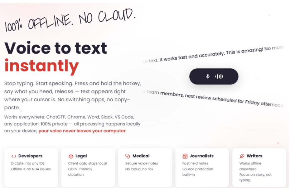 Murmur screenshot
