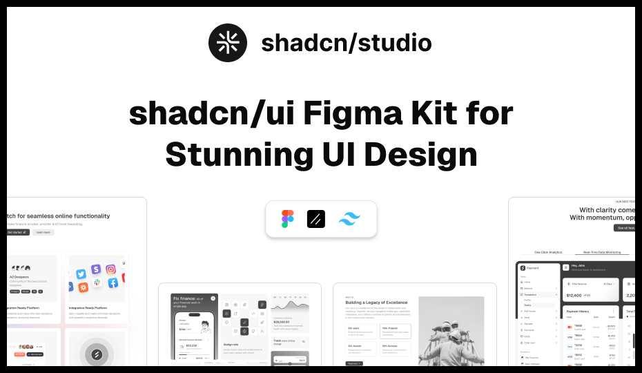 Shadcn Studio screenshot