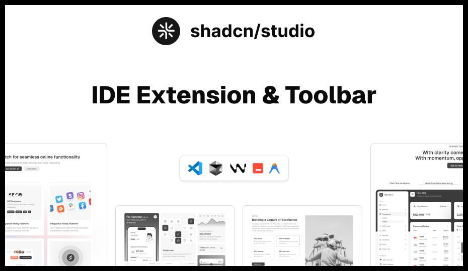 Shadcn Studio screenshot
