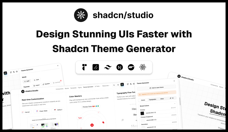 Shadcn Studio screenshot