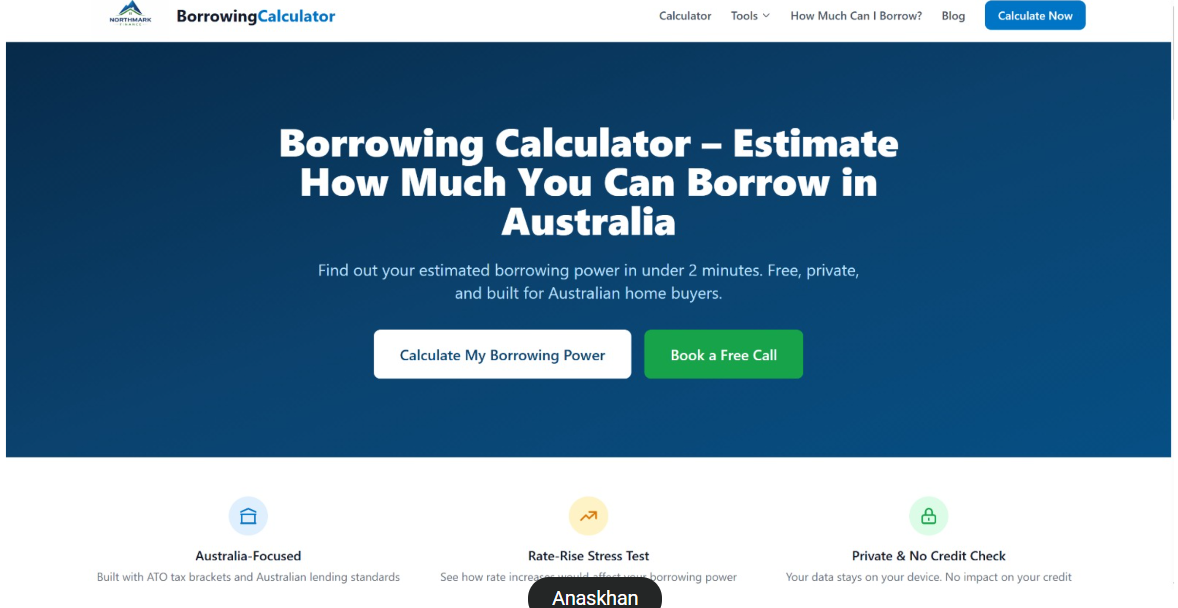 Borrowing Calculator cover