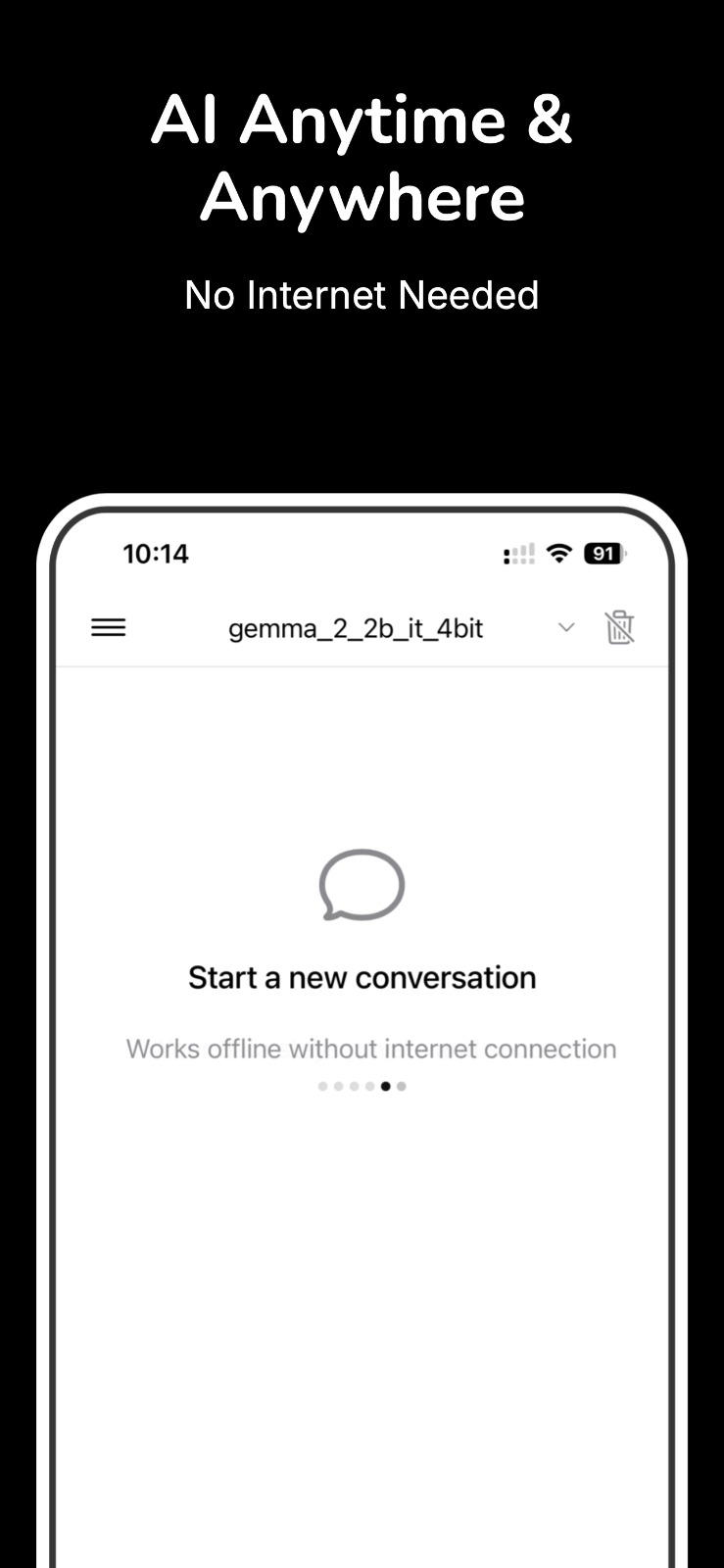 aiME Private AI screenshot