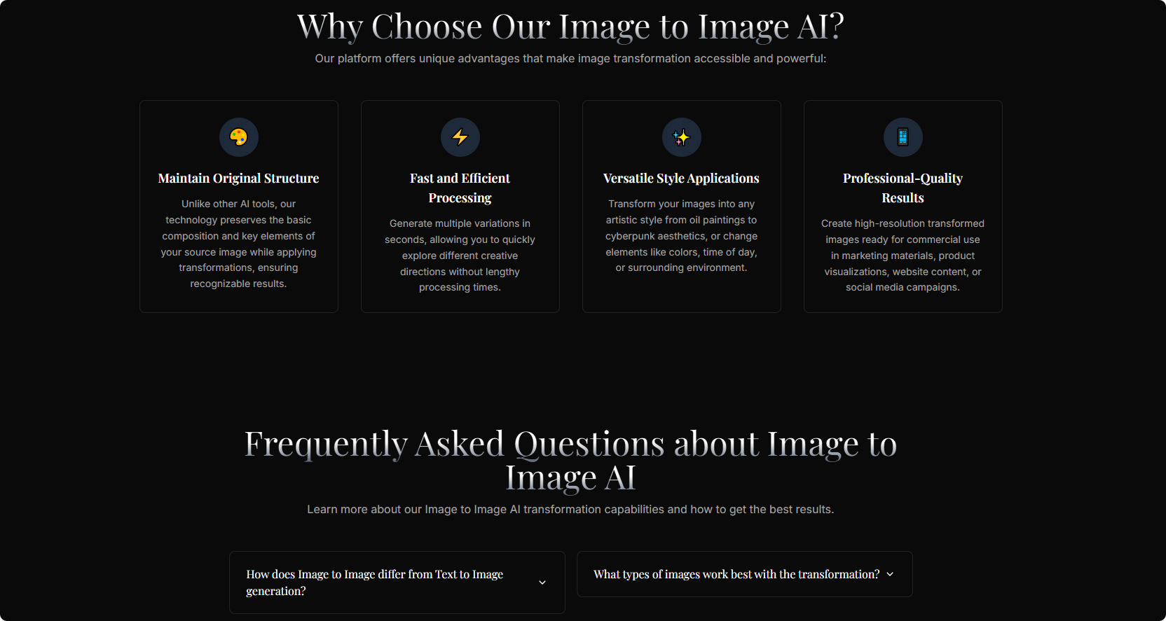 Image to Image AI screenshot