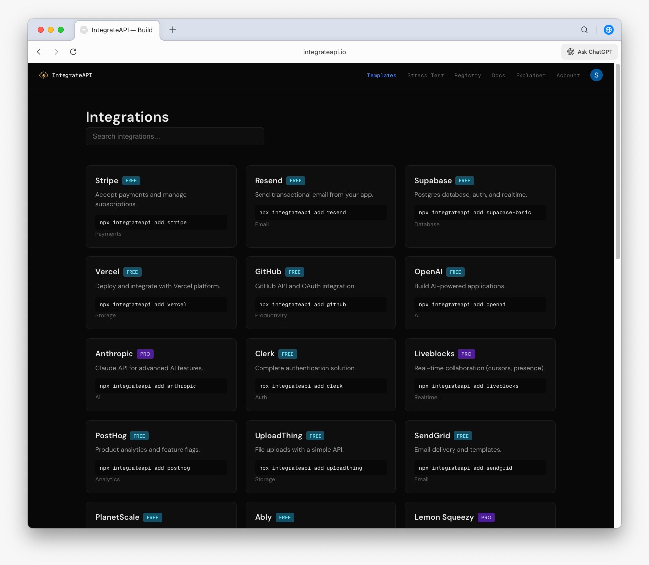 Integrateapi cover