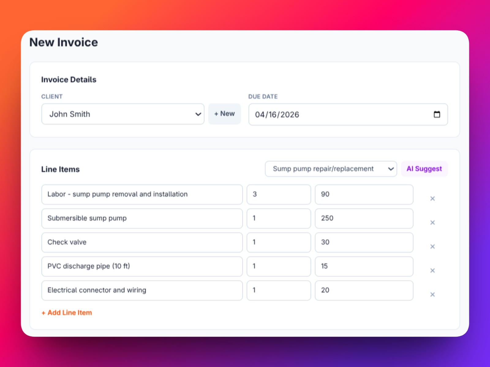 TradeTab screenshot