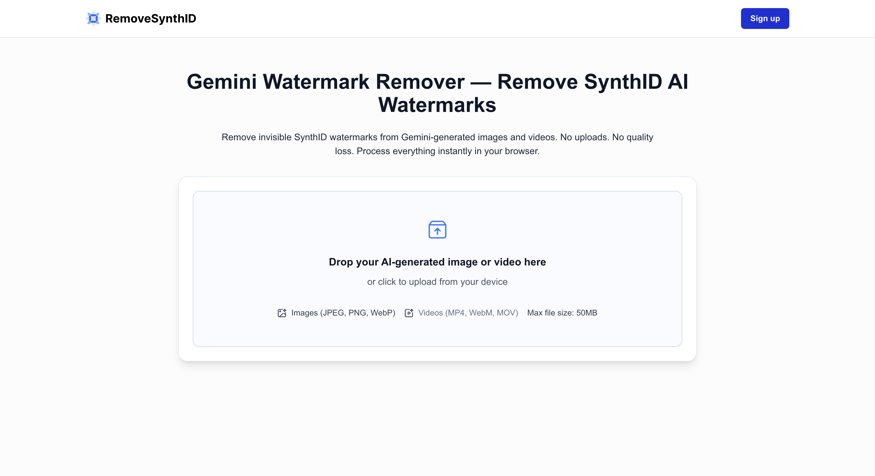 RemoveSynthID thumbnail