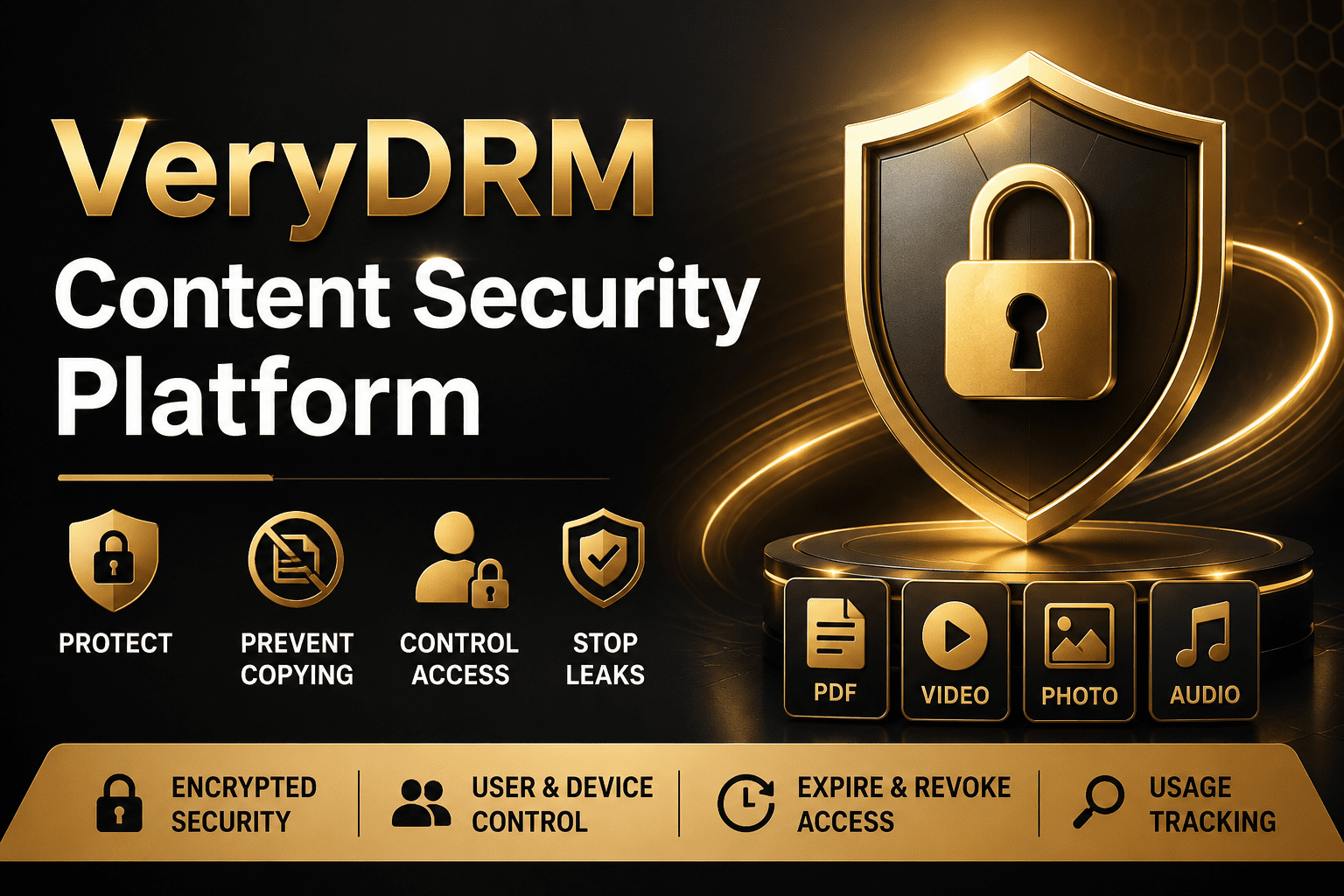 VeryDRM Content Security Platform cover