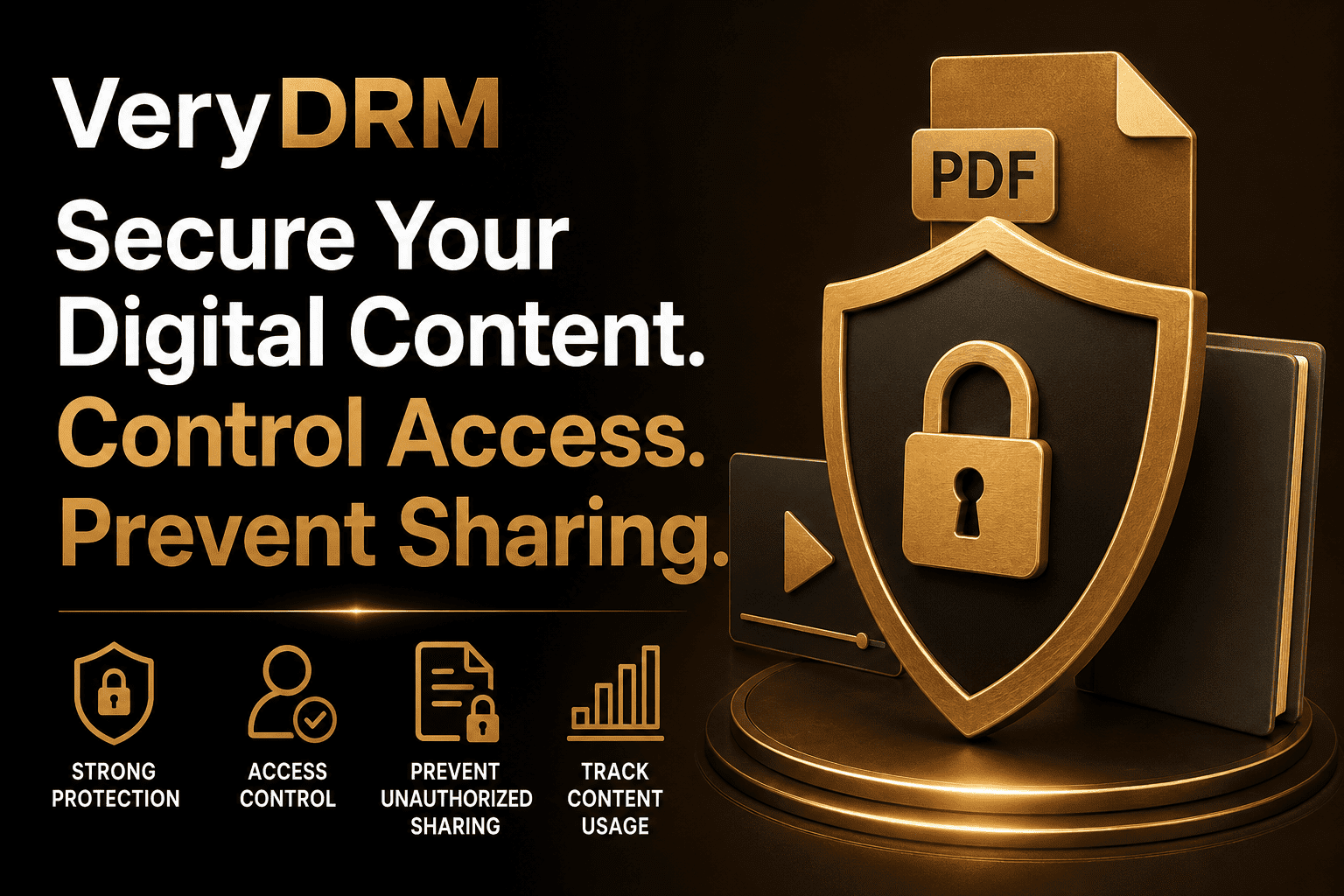 VeryDRM Content Security Platform screenshot