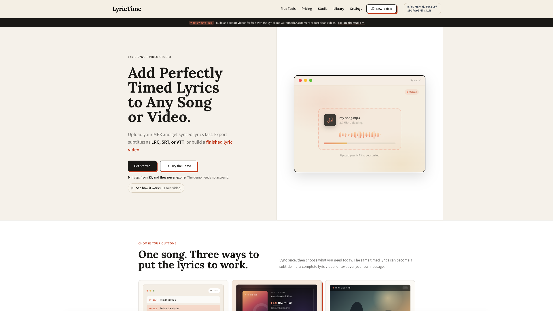 LyricTime cover