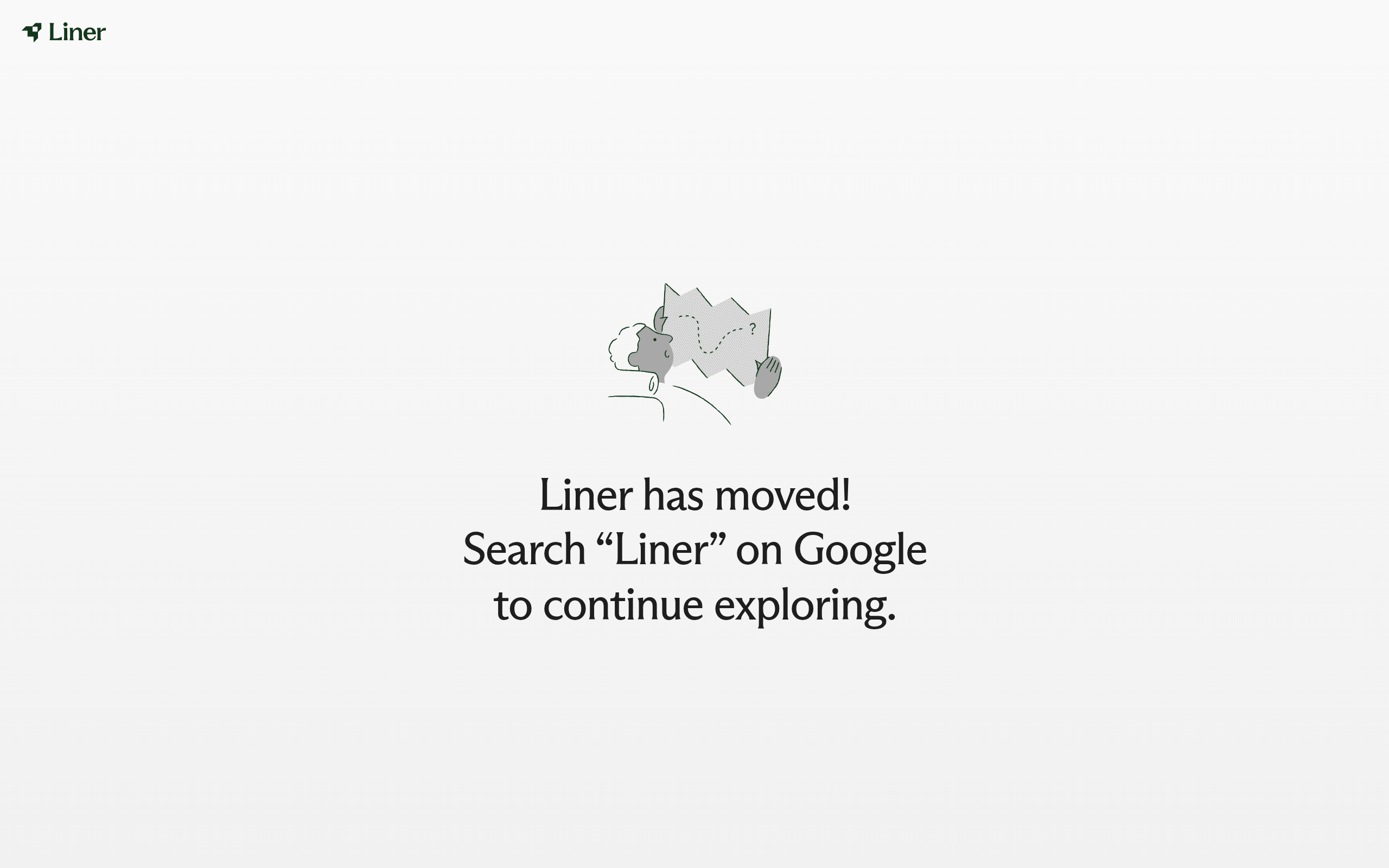 Liner landing page preview
