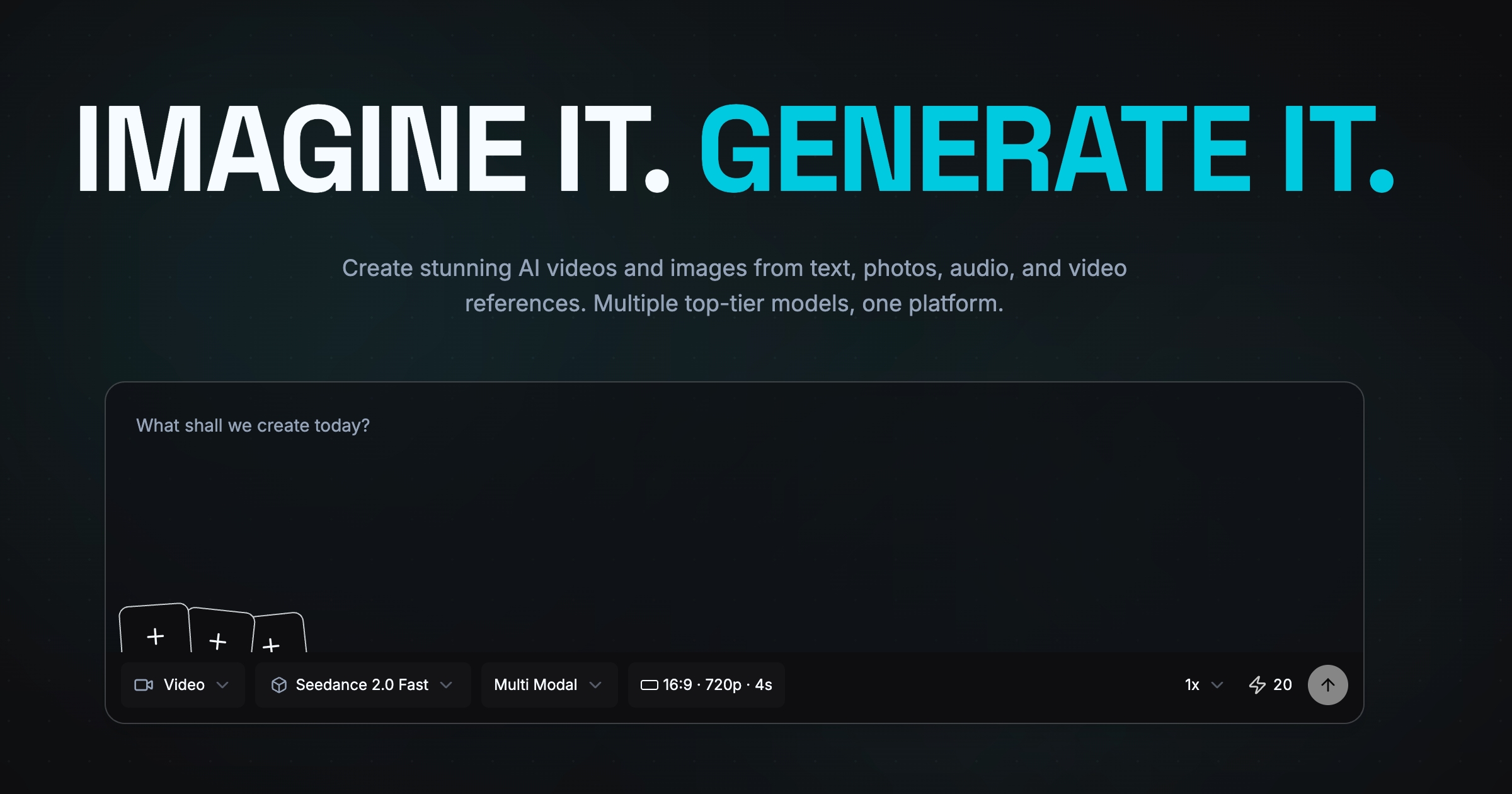 LumiYing landing page preview