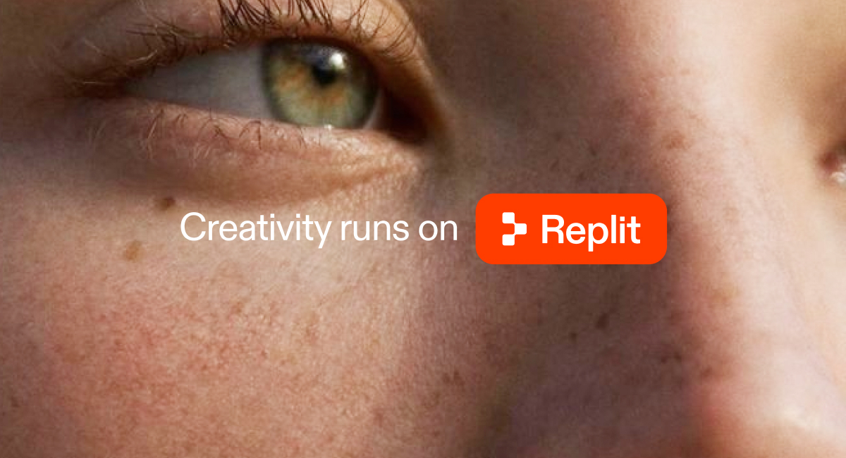 Replit Agent landing page preview