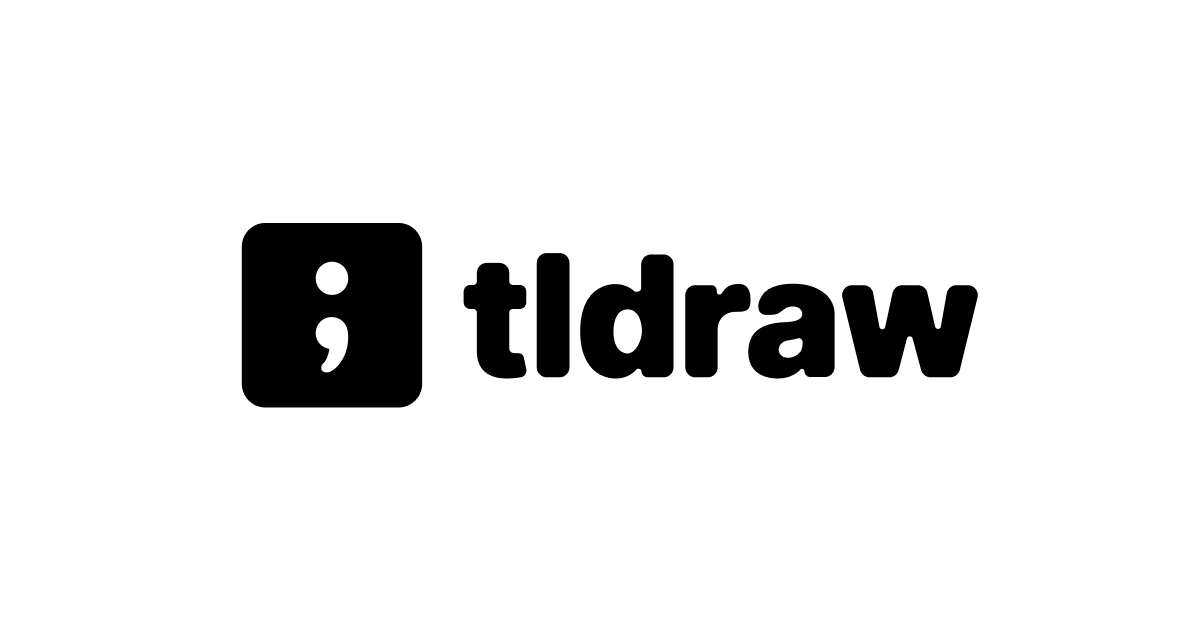 Tldraw landing page preview