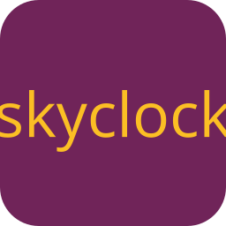 Sky Clock logo