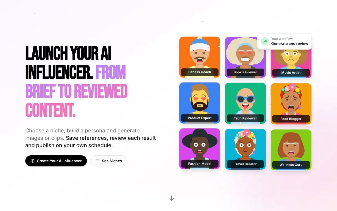 Apatero homepage screenshot
