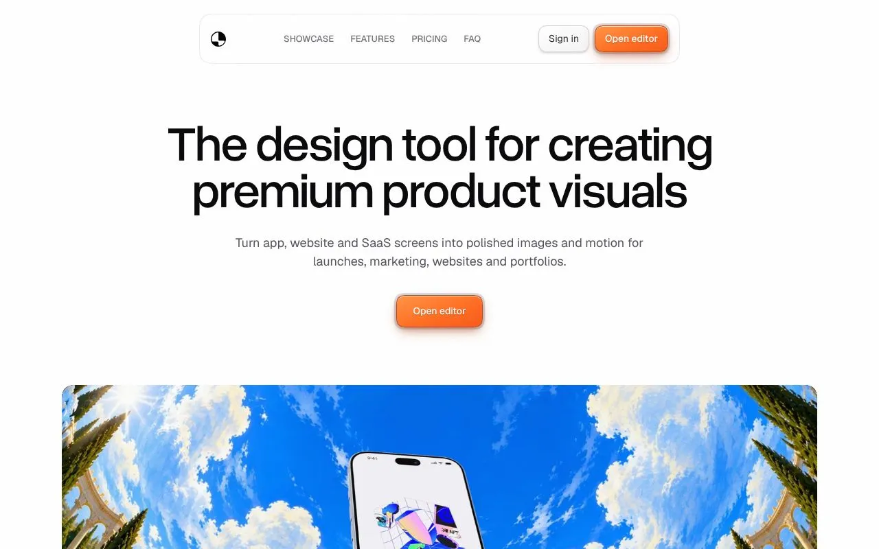 Ultramock homepage screenshot