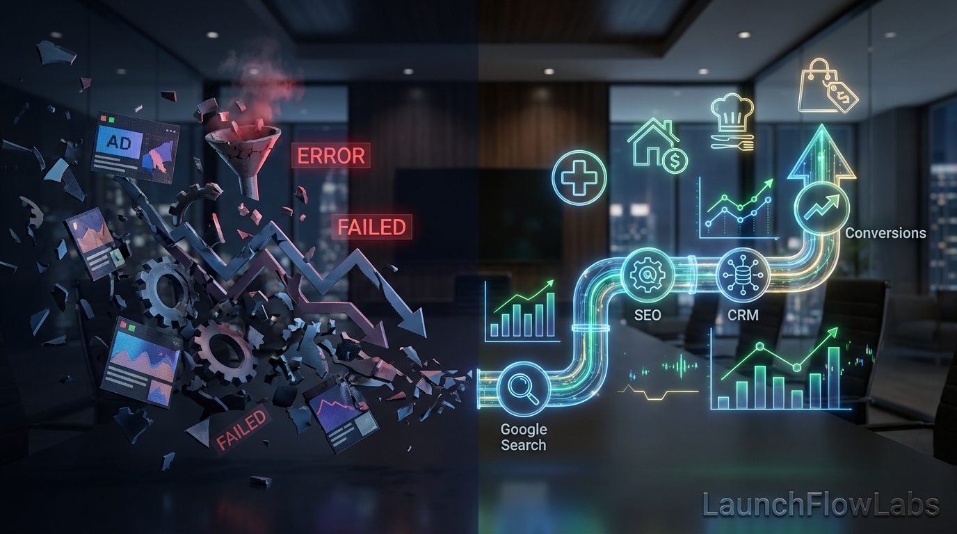 Why Most Agencies Fail: The Fatal Flaw in Modern Marketing Data Visual