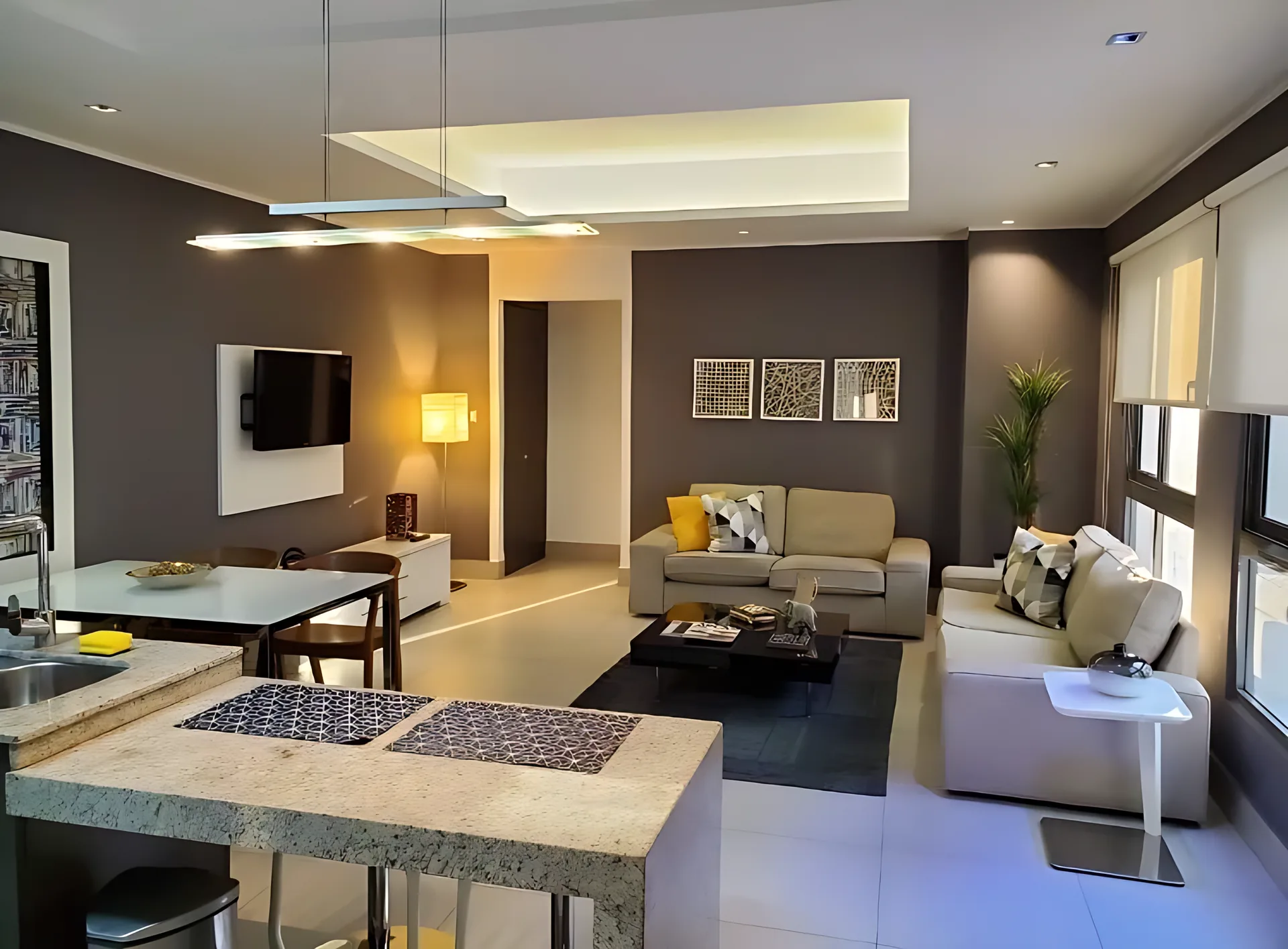 Piantini Apto. De 1 habitación , amueblado moderno !