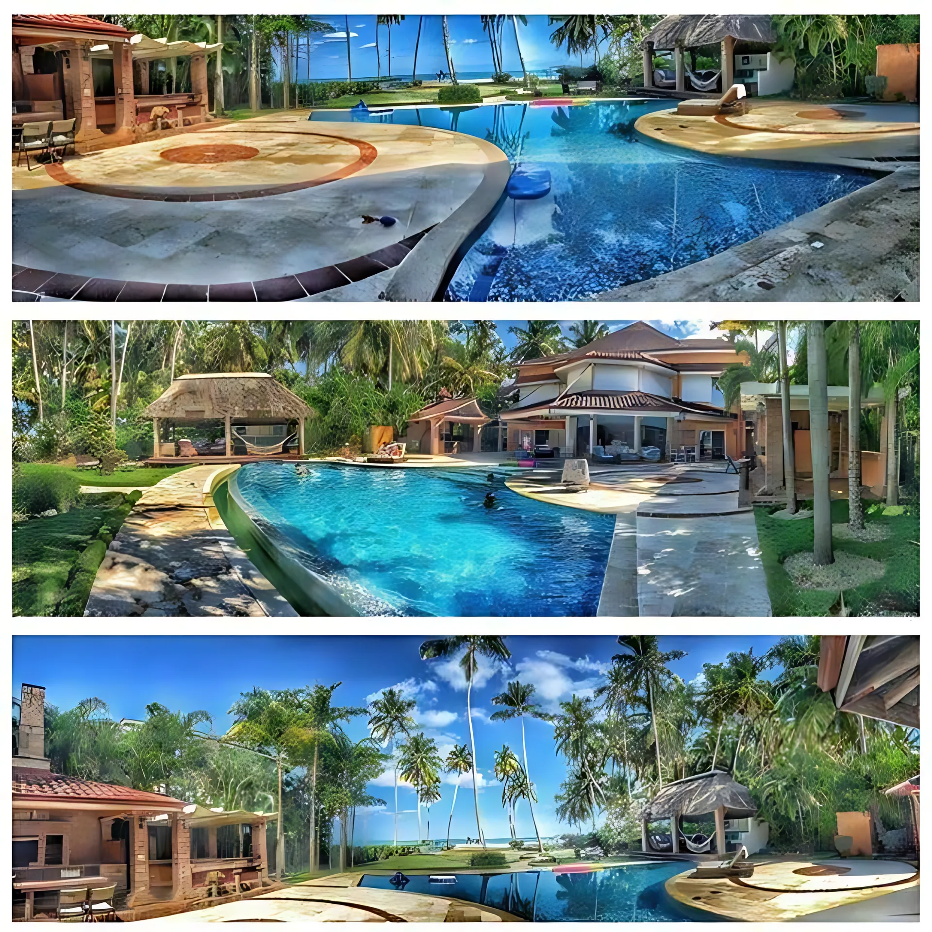 Preciosa villa en primera linea de playa en alquiler . En Cosón, Las  Terrenas. - Foto 3