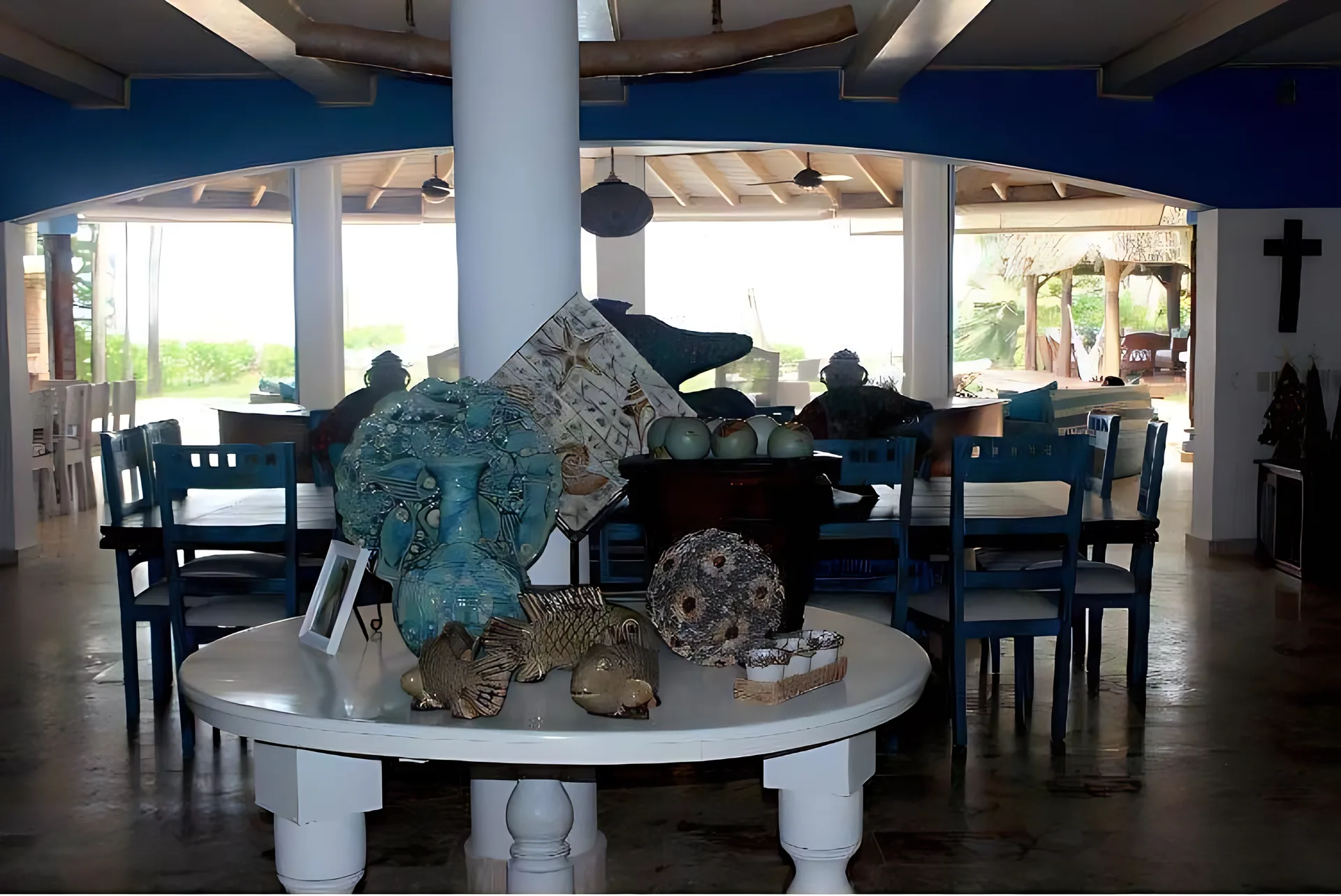 Preciosa villa en primera linea de playa en alquiler . En Cosón, Las  Terrenas. - Foto 12