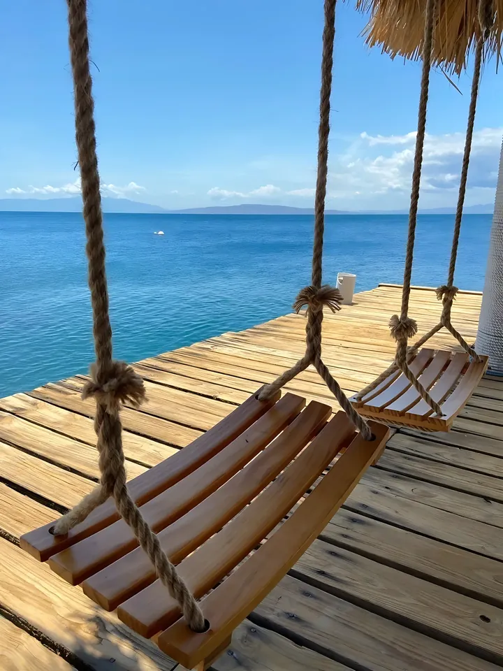 Preciosa villa primera línea de playa Palmar de Ocoa