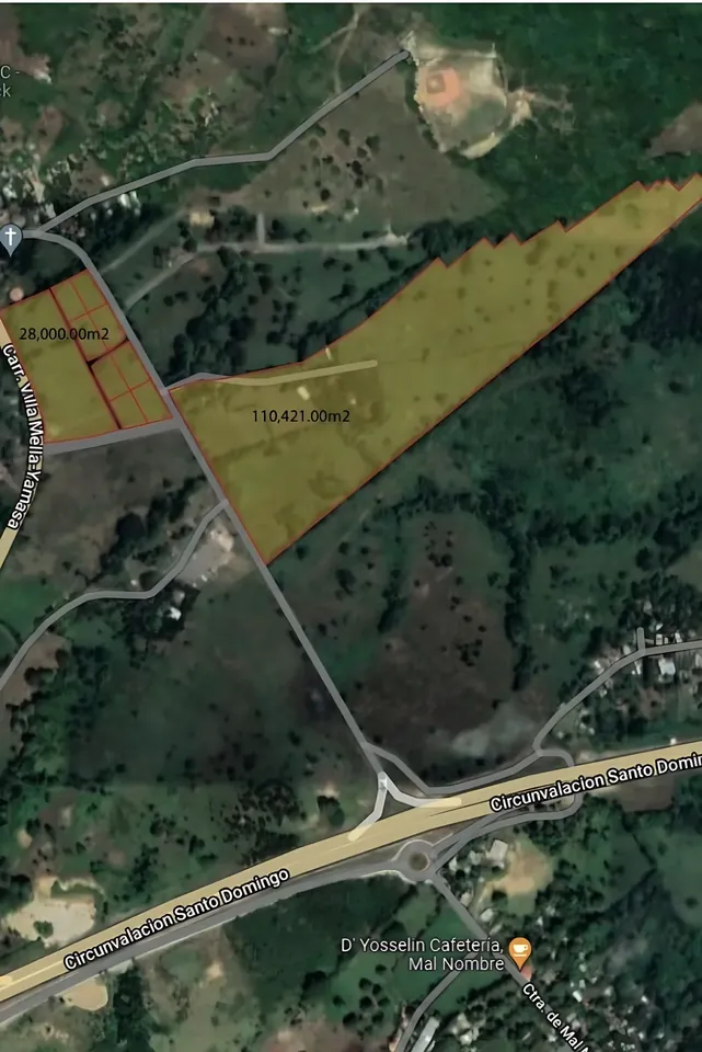 Terreno en venta muy prox. a la circunvalación de Santo Domingo Norte
