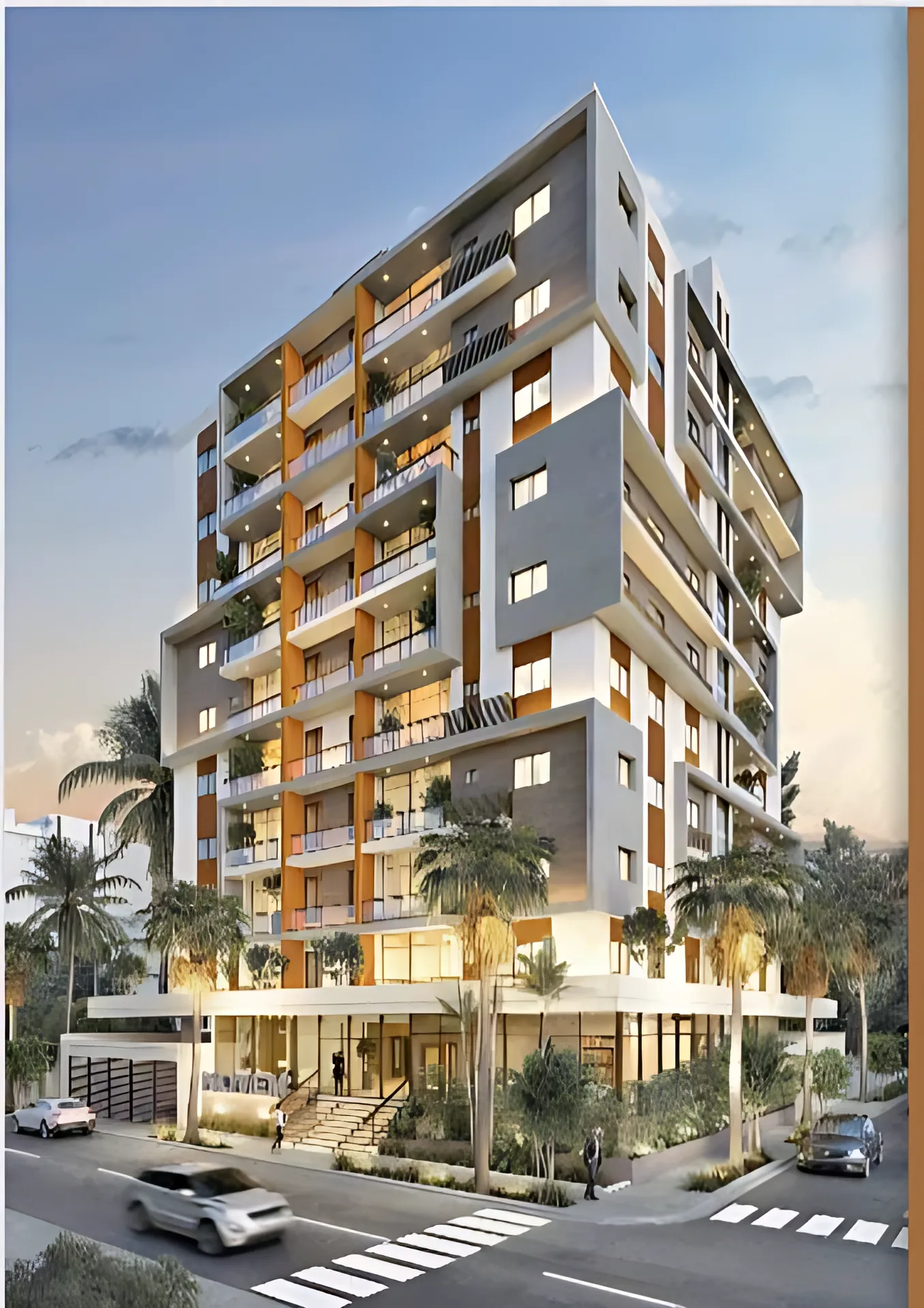 Apartamentos en construcción en Evaristo Morales